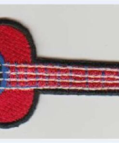 Gitaar stoffen opstrijk patch