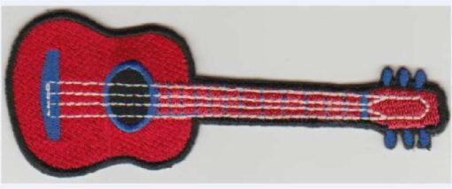 Guitare Applique Fer Sur Patch