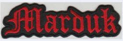 Marduk stoffen opstrijk patch