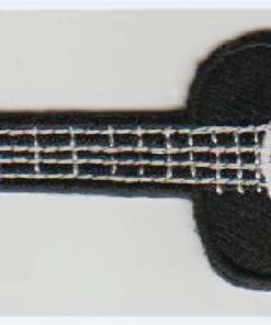 Guitare Applique Fer Sur Patch