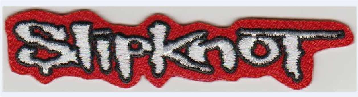 Slipknot stoffen opstrijk patch