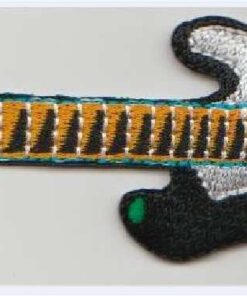 Guitare Applique Fer Sur Patch