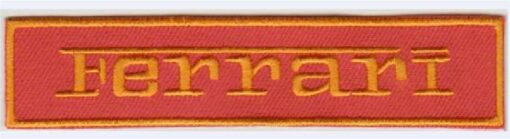 Patch thermocollant appliqué Ferrari