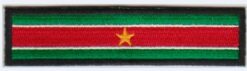 Suriname-Flaggen-Applikation zum Aufbügeln