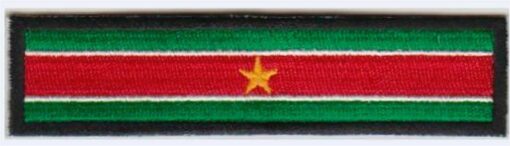 Suriname-Flaggen-Applikation zum Aufbügeln
