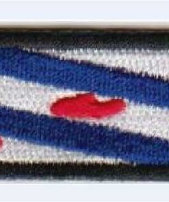 Patch thermocollant Frisian Flag en tissu