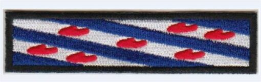 Patch thermocollant Frisian Flag en tissu