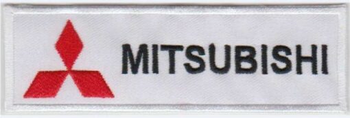 Mitsubishi stoffen opstrijk patch