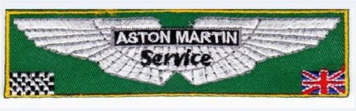 Aston Martin stoffen Opstrijk patch