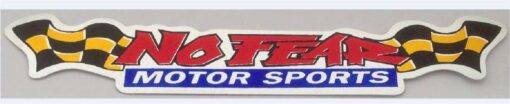Pas de peur du sport automobile Sticker