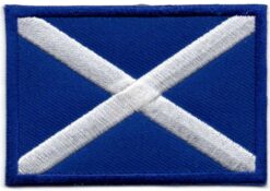 Schotland vlag stoffen opstrijk patch