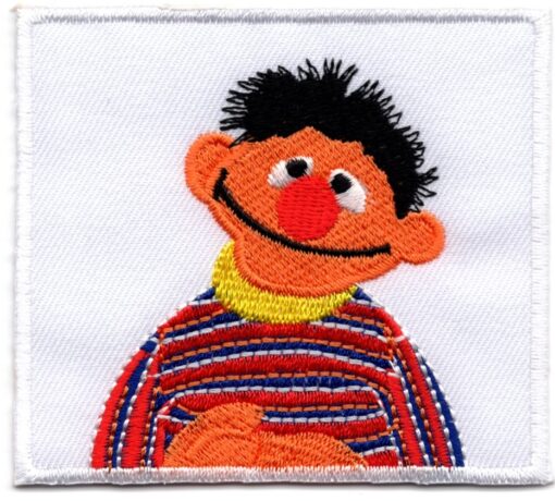 Patch thermocollant appliqué Sesame Street Bert