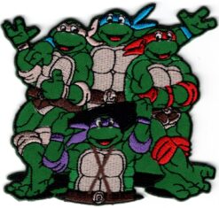 Teenage Mutant Ninja Turtles Applikation zum Aufbügeln