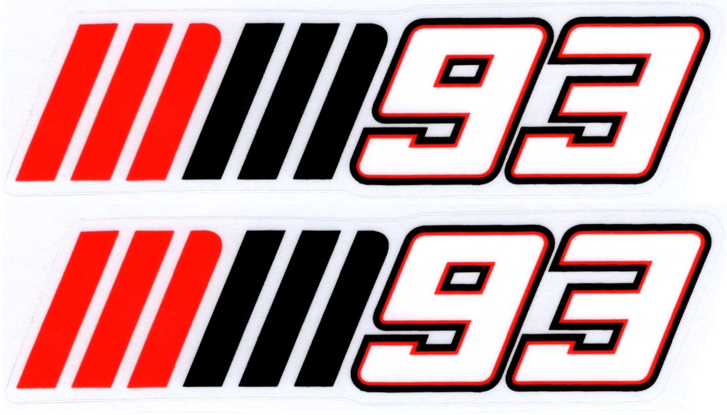 Marc Márquez 93 sticker set