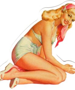 Pin Up Girl sticker