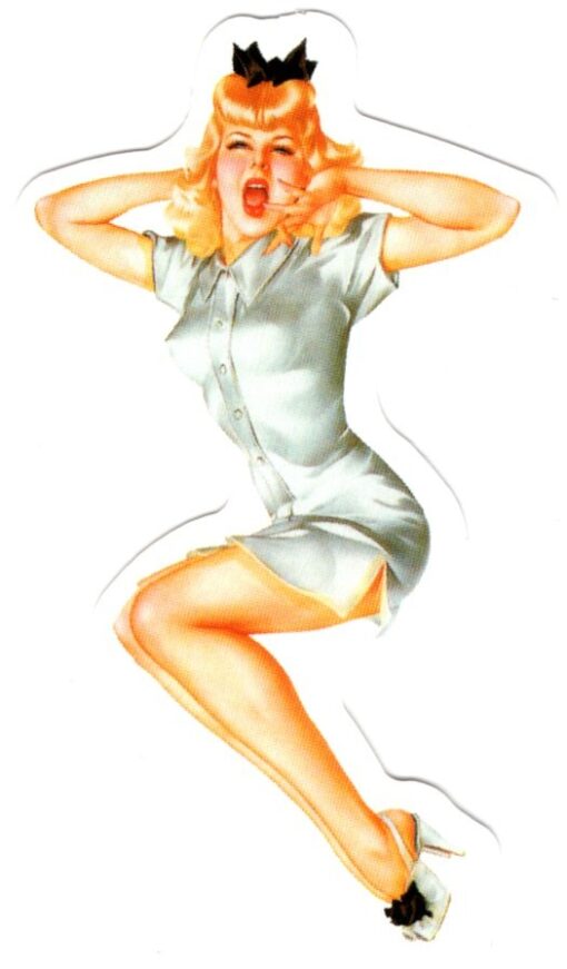 Pin Up Girl sticker