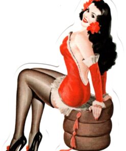 Pin Up Girl sticker