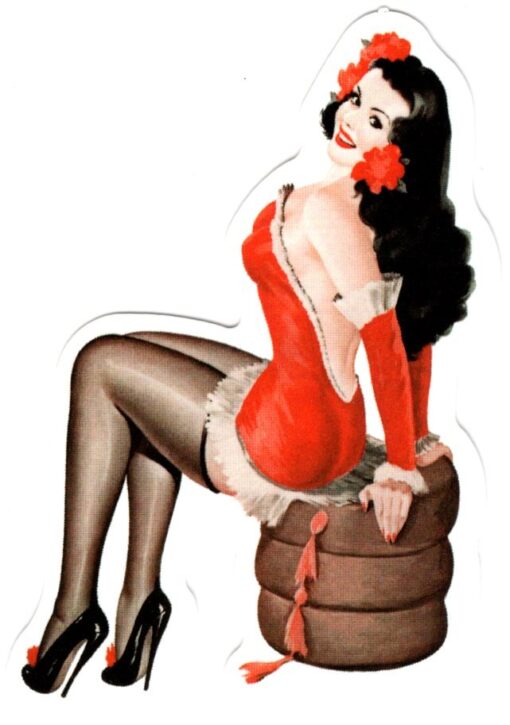 Pin Up Girl sticker