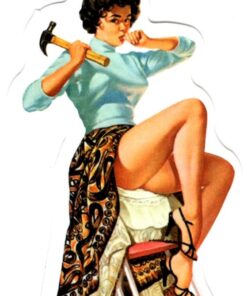 Pin Up Girl sticker