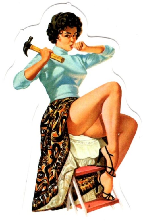 Pin Up Girl sticker