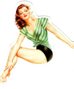 Pin Up Girl sticker