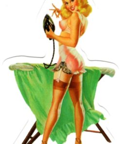 Sticker Pin Up Girl