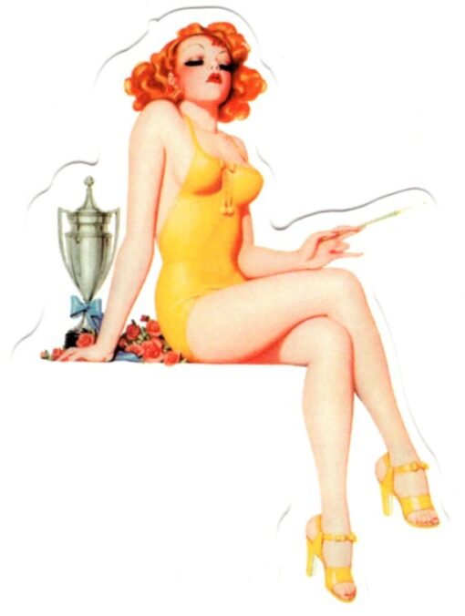 Pin Up Girl sticker