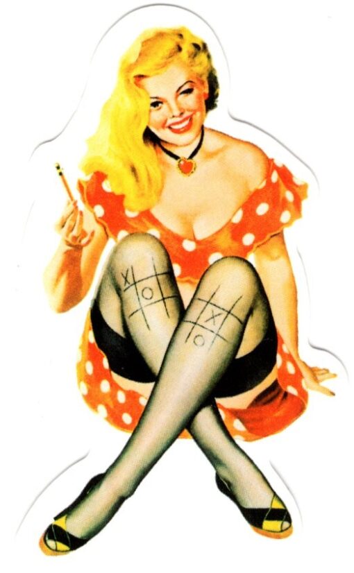 Pin Up Girl sticker