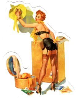 Pin Up Girl sticker