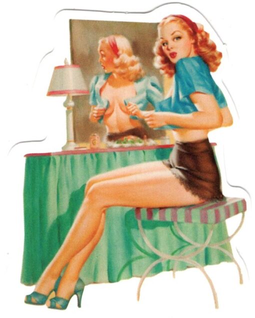 Pin Up Girl sticker