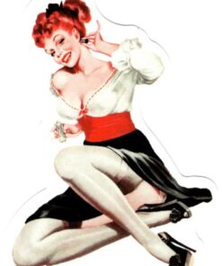 Pin Up Girl sticker