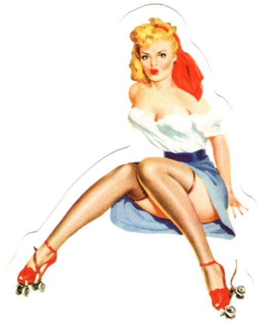 Pin Up Girl sticker
