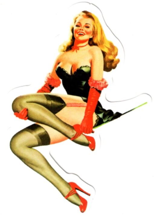 Pin Up Girl sticker