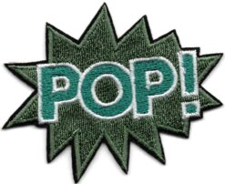 Pop! Aufnäher aus Stoff zum Aufbügeln