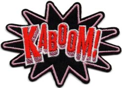 Kaboom ! patch thermocollant en tissu