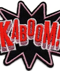 Kaboom ! patch thermocollant en tissu