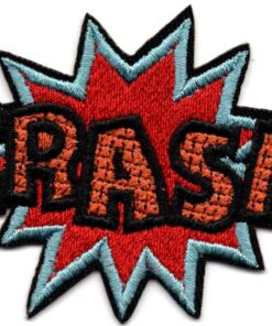 Crash Applique Fer Sur Patch