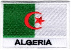 Algerije stoffen opstrijk patch
