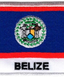 Belize stoffen opstrijk patch