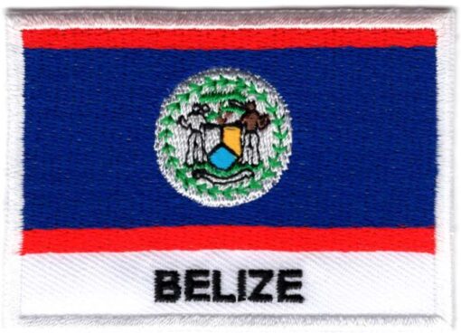 Belize stoffen opstrijk patch