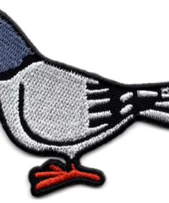 Pigeon Applique Fer Sur Patch