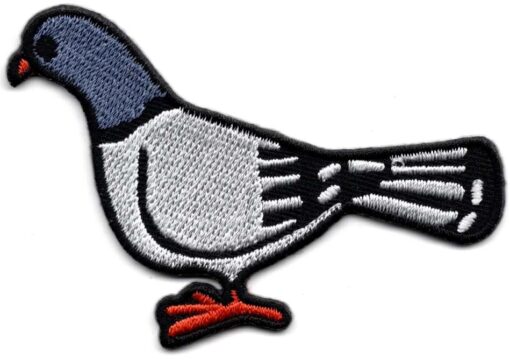 Pigeon Applique Fer Sur Patch