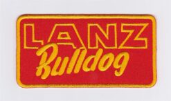 Lanz Bulldog Tractor stoffen Opstrijk patch