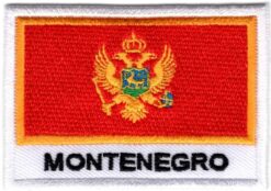 Monténégro applique fer sur patch