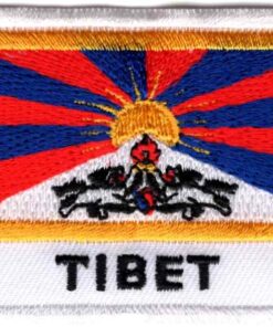 Tibet applique fer sur patch