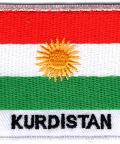 Kurdistan-Applikation zum Aufbügeln