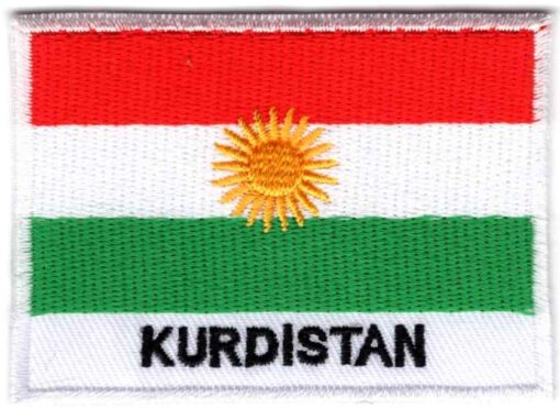 Patch thermocollant applique Kurdistan