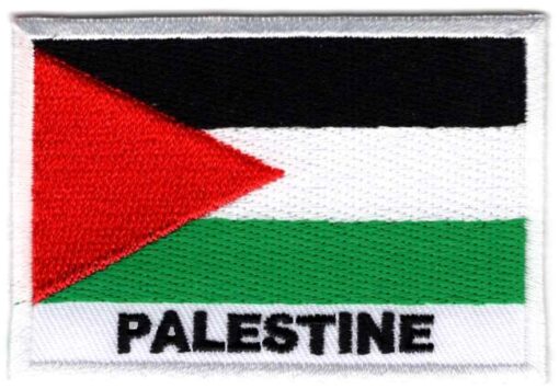 Patch thermocollant applique Palestine