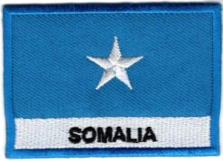Somalië stoffen opstrijk patch