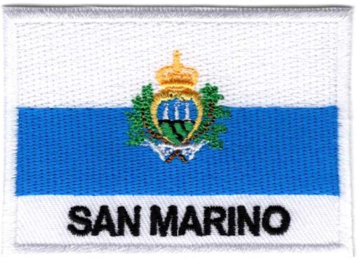 Patch thermocollant appliqué Saint-Marin